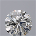 Natural Diamond 0.70 Carats, Round with Excellent Cut, F Color, VVS2 Clarity and Certified by GIA