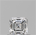 Diamante Natural 0.50 quilates, Asscher , Color E, claridad VS1 y certificado GIA