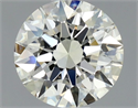 Natural Diamond 0.76 Carats, Round with Excellent Cut, L Color, VVS1 Clarity and Certified by GIA