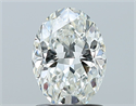 Natural Diamond 1.20 Carats, Oval with  Cut, H Color, VS2 Clarity and Certified by GIA