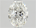 Natural Diamond 0.51 Carats, Oval with  Cut, G Color, VS1 Clarity and Certified by GIA