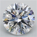 Del inventario de diamantes de laboratorio, 2.06 quilates, Redondo , Color E, claridad VS1 y certificado IGI