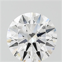 Lab Grown Diamond 0.97 Carats, Round with Ideal Cut, F Color, VS1 Clarity and Certified by IGI