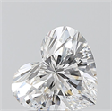 Natural Diamond 1.54 Carats, Heart with  Cut, E Color, VS1 Clarity and Certified by GIA