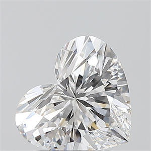Picture of Natural Diamond 1.54 Carats, Heart with  Cut, E Color, VS1 Clarity and Certified by GIA