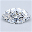 Natural Diamond 3.00 Carats, Marquise with  Cut, E Color, VVS2 Clarity and Certified by GIA