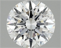 Del inventario de diamantes de laboratorio, 2.09 quilates, Redondo , Color E, claridad VS1 y certificado IGI