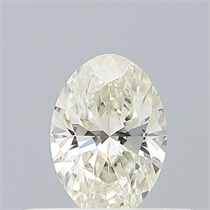 Picture of Natural Diamond 0.25 Carats, Oval with  Cut, I Color, VVS1 Clarity and Certified by IGI