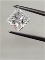 Natural Diamond 2.02 Carats, Princess with  Cut, F Color, VS1 Clarity and Certified by GIA