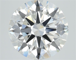 Picture of Lab Grown Diamond 4.91 Carats, Round with Ideal Cut, F Color, VVS1 Clarity and Certified by IGI