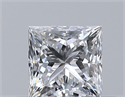 Diamante Natural 0.31 quilates, Princesa , Color D, claridad VS2 y certificado GIA