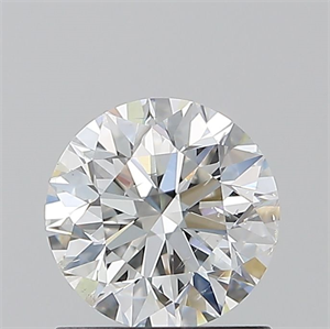 Picture of Natural Diamond 1.01 Carats, Round with Excellent Cut, F Color, SI2 Clarity and Certified by GIA