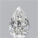 Natural Diamond 0.90 Carats, Pear with  Cut, H Color, SI2 Clarity and Certified by GIA