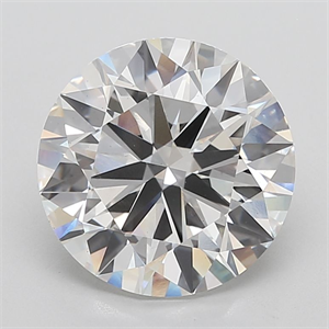 Picture of Lab Grown Diamond 9.02 Carats, Round with Ideal Cut, F Color, VS1 Clarity and Certified by IGI