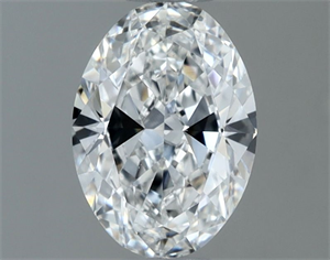 Picture of Natural Diamond 0.70 Carats, Oval with  Cut, E Color, VS2 Clarity and Certified by GIA