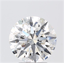 Lab Grown Diamond 3.10 Carats, Round with Ideal Cut, F Color, VVS2 Clarity and Certified by IGI