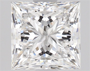 Foto Diamante Natural 1.20 quilates, Princesa , Color D, claridad VS1 y certificado GIA de
