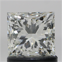 Diamante Natural 1.04 quilates, Princesa , Color K, claridad VVS1 y certificado GIA