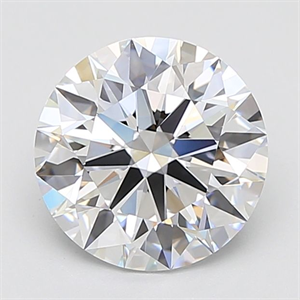 Picture of Lab Grown Diamond 4.31 Carats, Round with Ideal Cut, E Color, IF Clarity and Certified by IGI