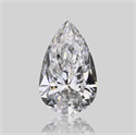 Natural Diamond 0.70 Carats, Pear with  Cut, D Color, VS2 Clarity and Certified by GIA