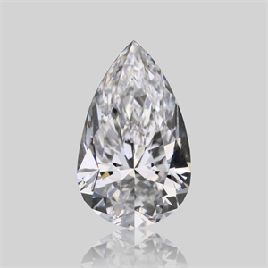 Picture of Natural Diamond 0.70 Carats, Pear with  Cut, D Color, VS2 Clarity and Certified by GIA