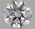 Lab Grown Diamond 1.08 Carats, Round with Ideal Cut, E Color, VVS2 Clarity and Certified by IGI