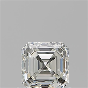Picture of Natural Diamond 0.70 Carats, Asscher with  Cut, J Color, VVS1 Clarity and Certified by GIA