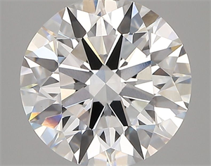 Picture of Lab Grown Diamond 2.84 Carats, Round with Ideal Cut, D Color, VVS2 Clarity and Certified by IGI