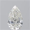Natural Diamond 3.02 Carats, Pear with  Cut, J Color, SI2 Clarity and Certified by GIA