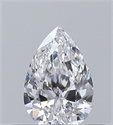 Diamante Natural 0.30 quilates, De pera , Color D, claridad VS1 y certificado GIA