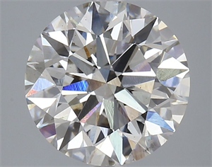 Picture of Lab Grown Diamond 3.72 Carats, Round with Excellent Cut, H Color, VS2 Clarity and Certified by IGI