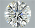Diamante Natural 4.20 quilates, Redondo , Color J, claridad VS1 y certificado GIA
