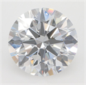 Lab Grown Diamond 3.01 Carats, Round with Excellent Cut, D Color, VVS2 Clarity and Certified by GIA