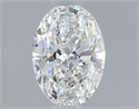Diamante Natural 0.40 quilates, Ovalado , Color E, claridad SI1 y certificado GIA