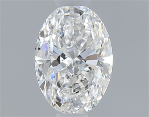 Foto Diamante Natural 0.40 quilates, Ovalado , Color E, claridad SI1 y certificado GIA de