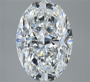 Picture of Natural Diamond 4.03 Carats, Oval with  Cut, E Color, VS1 Clarity and Certified by GIA