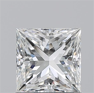 Picture of Natural Diamond 1.01 Carats, Princess with  Cut, G Color, VVS2 Clarity and Certified by GIA