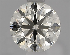 Picture of Natural Diamond 0.72 Carats, Round with Very Good Cut, L Color, VS1 Clarity and Certified by IGI