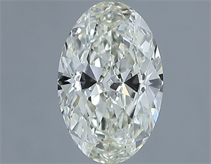 Picture of Natural Diamond 0.84 Carats, Oval with  Cut, J Color, VS1 Clarity and Certified by IGI