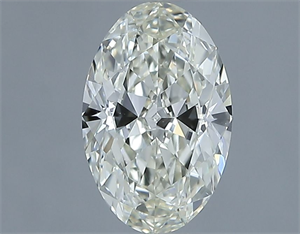 Picture of Natural Diamond 0.84 Carats, Oval with  Cut, J Color, VS1 Clarity and Certified by IGI
