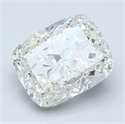 Natural Diamond 5.03 Carats, Cushion with  Cut, I Color, VVS2 Clarity and Certified by GIA