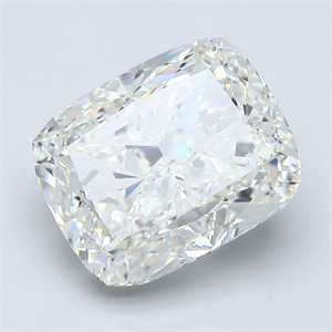 Picture of Natural Diamond 5.03 Carats, Cushion with  Cut, I Color, VVS2 Clarity and Certified by GIA