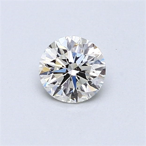 Foto Diamante Natural 0.45 quilates, Redondo , Color H, claridad VS1 y certificado GIA de