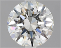 Diamante Natural 1.09 quilates, Redondo , Color J, claridad VVS1 y certificado GIA