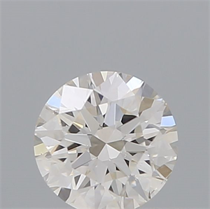Picture of Natural Diamond 0.40 Carats, Round with Excellent Cut, H Color, SI1 Clarity and Certified by IGI