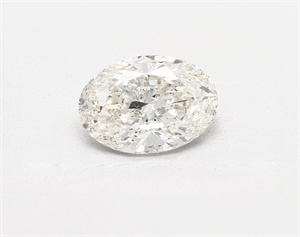 Foto Diamante Natural 1.51 quilates, Ovalado , Color K, claridad SI2 y certificado GIA de