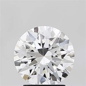 Picture of Lab Grown Diamond 2.32 Carats, Round with Ideal Cut, D Color, VVS2 Clarity and Certified by IGI