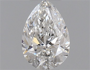 Foto Diamante Natural 0.42 quilates, De pera , Color F, claridad VS1 y certificado GIA de