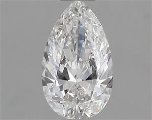 Foto Diamante Natural 0.49 quilates, De pera , Color E, claridad VVS2 y certificado GIA de