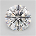 Lab Grown Diamond 2.20 Carats, Round with Excellent Cut, D Color, IF Clarity and Certified by IGI